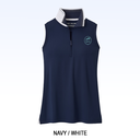PETER MILLAR CHRISSIE SLEEVELESS ZIP POLO