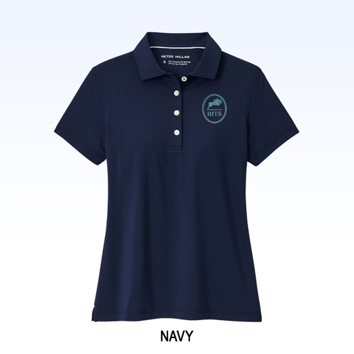 PETER MILLAR WOMEN'S SHORT SLEEVE BUTTON POLO