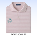 PETER MILLAR ALBATROSS STRIPE COTTON-BLEND PIQUÉ POLO